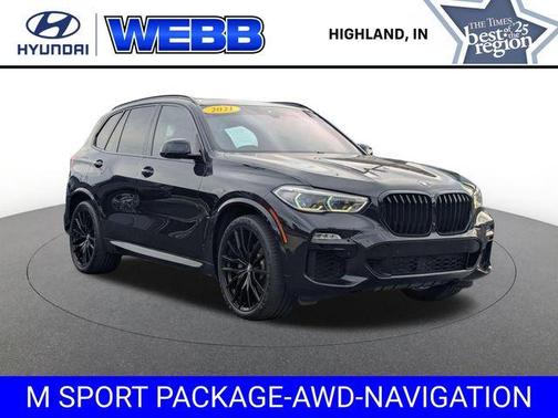 Carbon Black Metallic 2021 BMW X5 xDrive40i