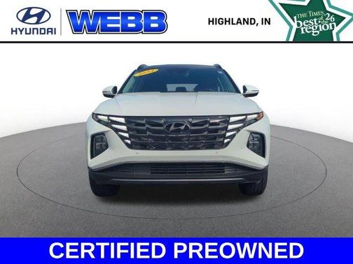 White Pearl 2024 Hyundai TUCSON Limited