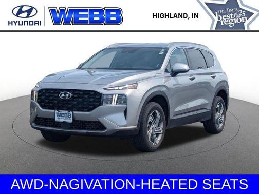 Shimmering Silver Pearl 2023 Hyundai SANTA FE SEL