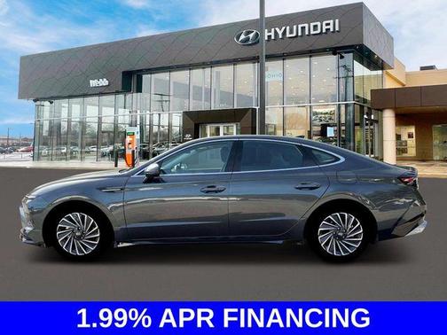 Portofino Gray 2026 Hyundai SONATA Hybrid SEL