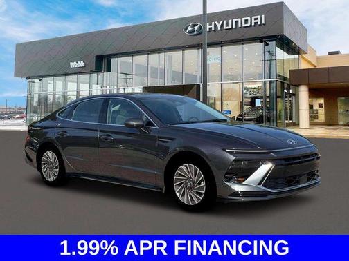 Portofino Gray 2026 Hyundai SONATA Hybrid SEL