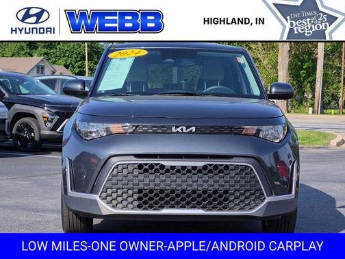 Fusion Orange 2024 Kia Soul LX