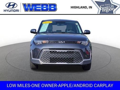 Fusion Orange 2024 Kia Soul LX