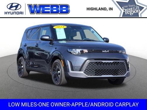 Fusion Orange 2024 Kia Soul LX