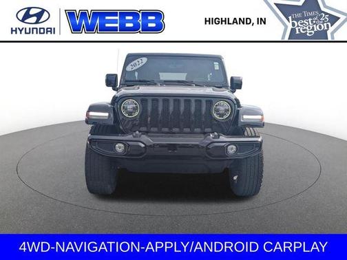 Black Clearcoat 2022 Jeep Wrangler Unlimited Sahara High Altitude