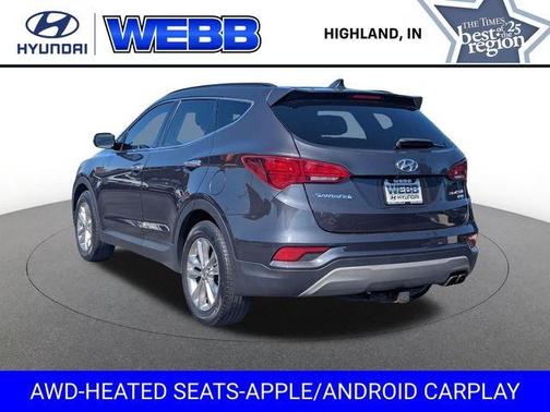 Platinum Graphite 2018 Hyundai Santa Fe Sport 2.0L Turbo