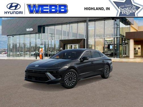 Black 2026 Hyundai SONATA Hybrid Limited Sedan