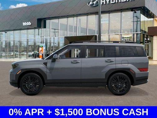 Hampton Gray 2026 Hyundai SANTA FE HEV Calligraphy