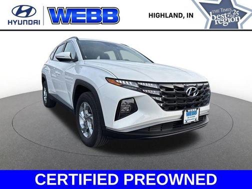 Serenity White Pearl 2023 Hyundai TUCSON SEL