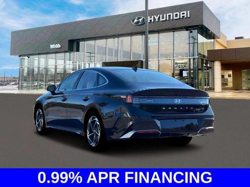 Black 2026 Hyundai SONATA SEL Sport