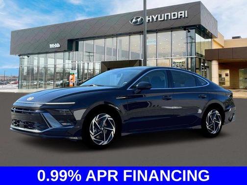Black 2026 Hyundai SONATA SEL Sport