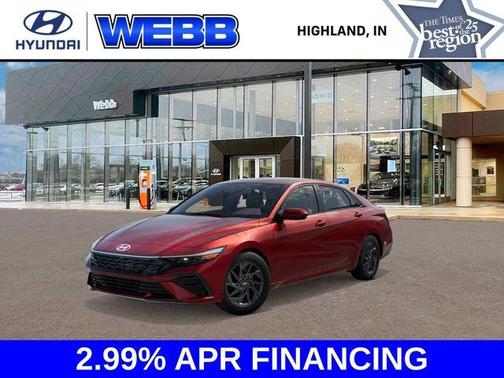 2025 Hyundai ELANTRA HEV Blue