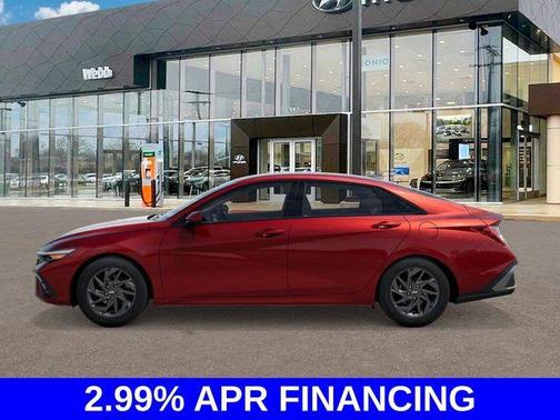 2025 Hyundai ELANTRA HEV Blue
