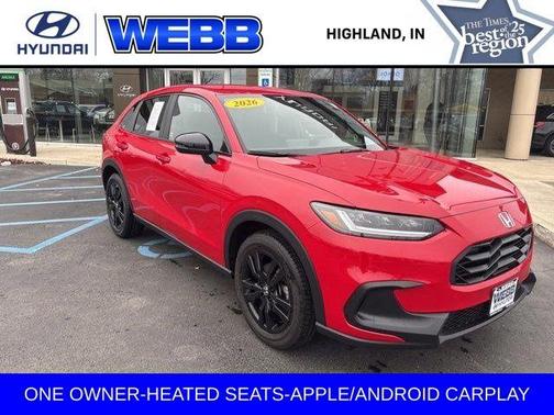 Milano Red 2026 Honda HR-V Sport