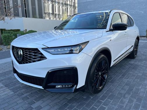 Platinum White Pearl 2026 Acura MDX A-Spec Advance Package