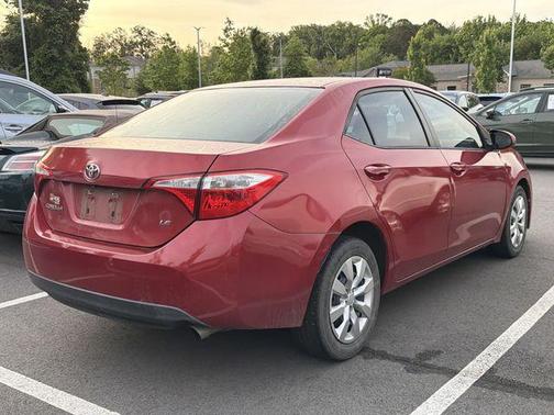 Barcelona Red Metallic 2016 Toyota Corolla LE