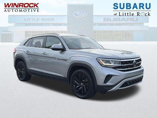 Pyrite Silver Metallic 2023 Volkswagen Atlas Cross Sport 3.6L V6 SE w/Technology