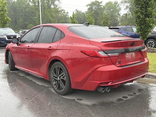 Red 2025 Toyota Camry XSE