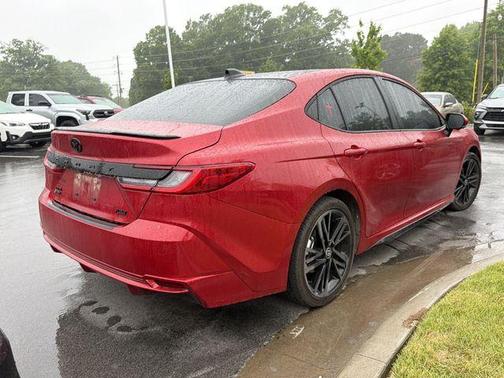 Red 2025 Toyota Camry XSE