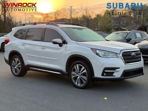 Crystal White Pearl 2021 Subaru Ascent Limited 7-Passenger