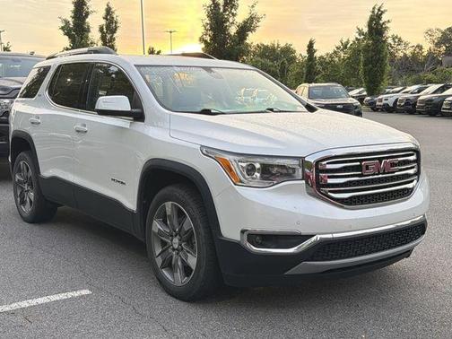 White Frost 2018 GMC Acadia SLT-2