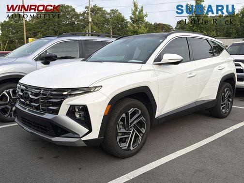 White Pearl 2025 Hyundai TUCSON Limited