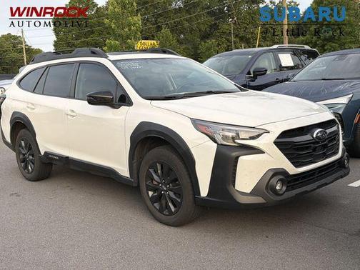 Crystal White Pearl 2025 Subaru Outback Onyx Edition XT