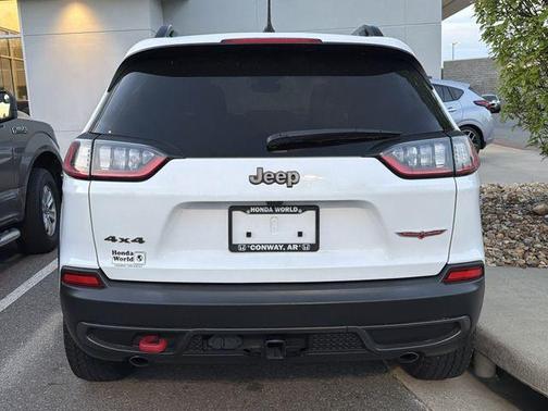 Bright White Clearcoat 2022 Jeep Cherokee Trailhawk