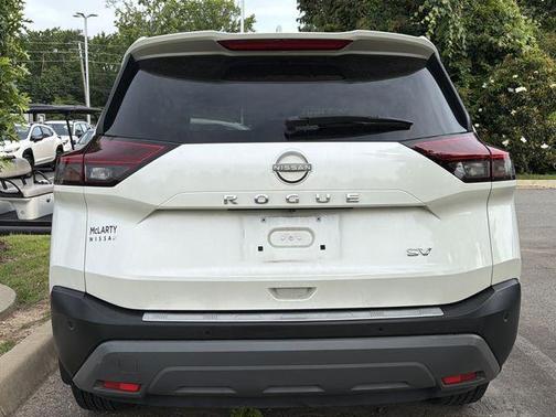 White 2023 Nissan Rogue SV