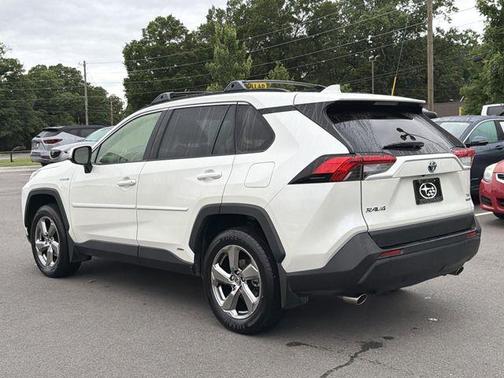 Blizzard Pearl 2021 Toyota RAV4 Hybrid XLE Premium
