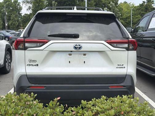 Blizzard Pearl 2021 Toyota RAV4 Hybrid XLE Premium