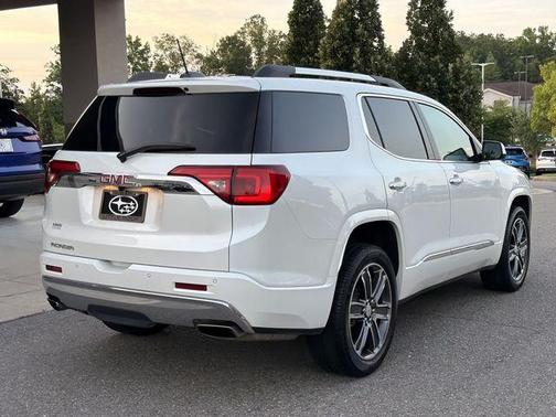 White Frost 2019 GMC Acadia Denali