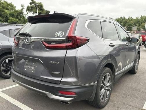 Modern Steel Metallic 2021 Honda CR-V Touring