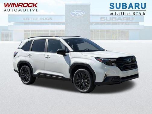 Crystal White Pearl 2026 Subaru Forester Sport