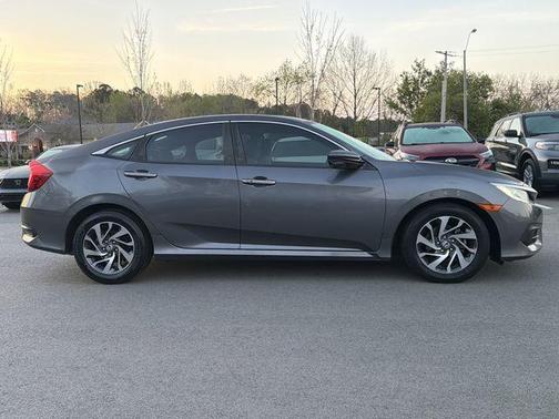 Modern Steel Metallic 2018 Honda Civic EX
