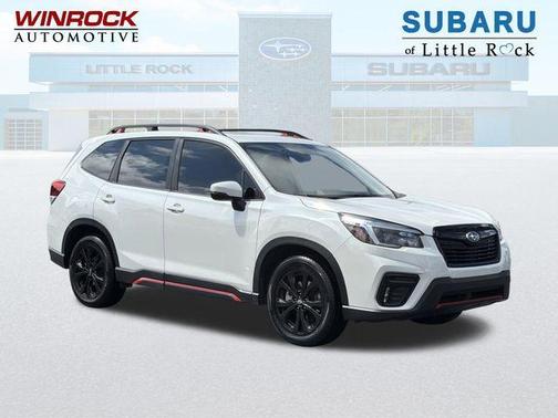 Crystal White Pearl 2021 Subaru Forester Sport