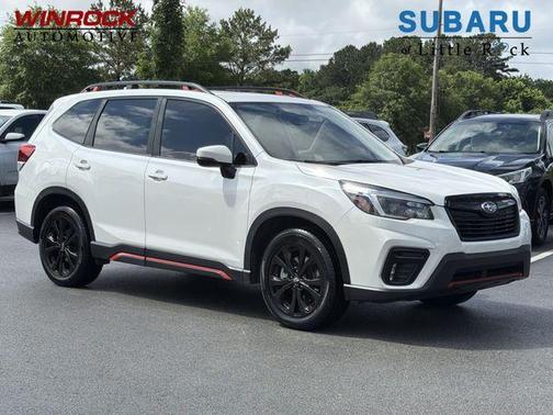 Crystal White Pearl 2021 Subaru Forester Sport