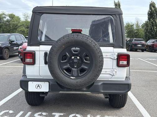 Bright White Clearcoat 2025 Jeep Wrangler Sport