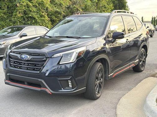 Dark Blue Pearl 2022 Subaru Forester Sport