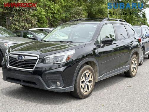 Crystal Black Silica 2021 Subaru Forester Premium