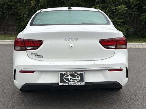 Clear White 2023 Kia Rio S
