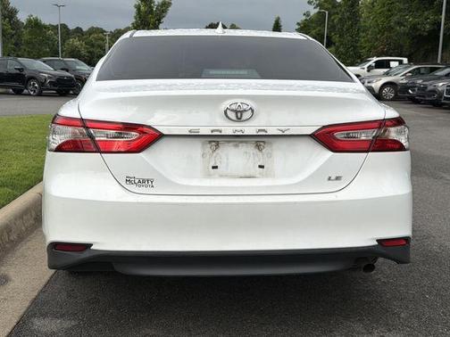 Super White 2019 Toyota Camry LE