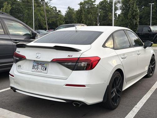 Platinum White Pearl 2024 Honda Civic Si Base