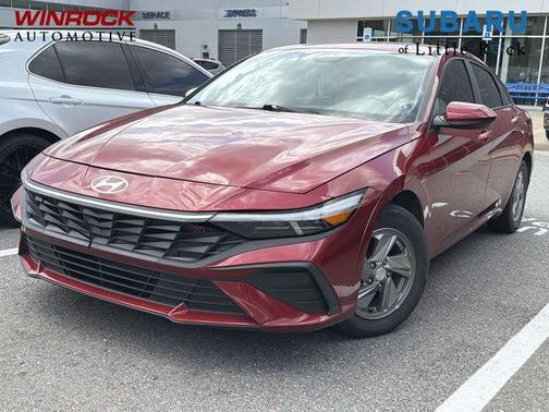 Red 2025 Hyundai ELANTRA SE