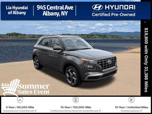 Ecotronic Gray 2025 Hyundai VENUE SEL