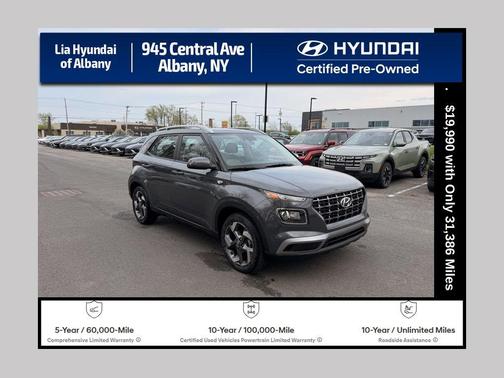 Ecotronic Gray 2025 Hyundai VENUE SEL