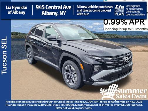 Phantom Black 2026 Hyundai TUCSON SEL