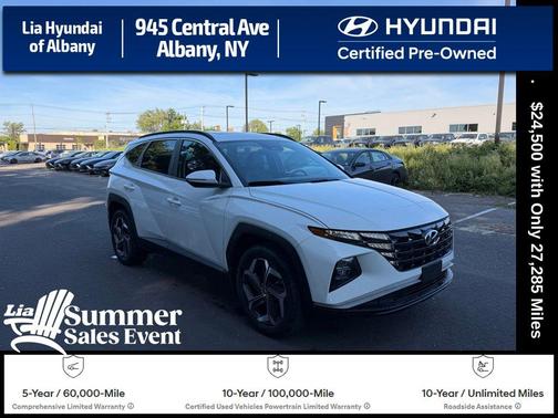 Serenity White Pearl 2023 Hyundai TUCSON SEL
