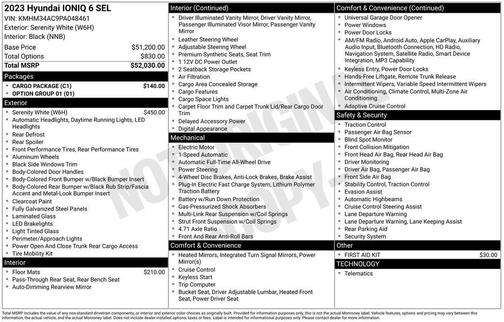 2023 Hyundai IONIQ 6 SEL