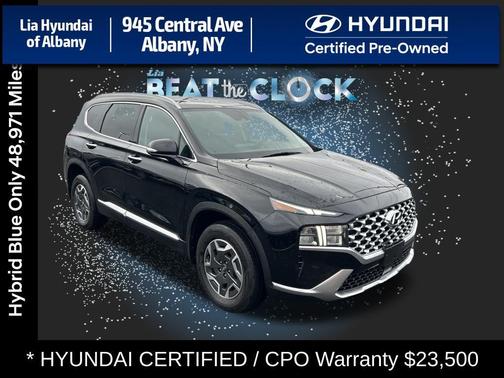 2022 Hyundai SANTA FE HEV Blue